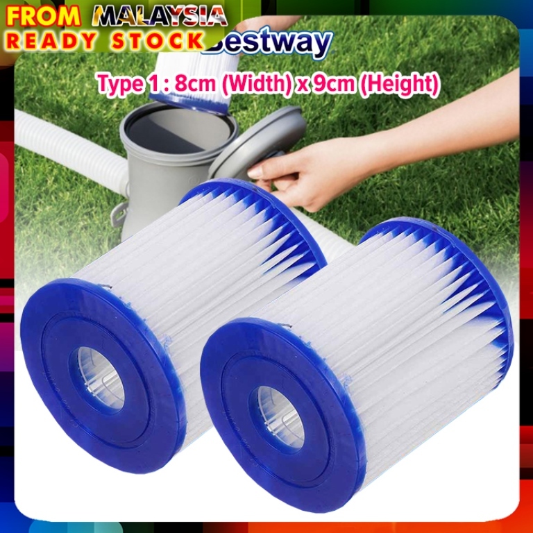 BESTWAY 58093 Flow Clear Large Pool Accessories Filter Element Swimming ...