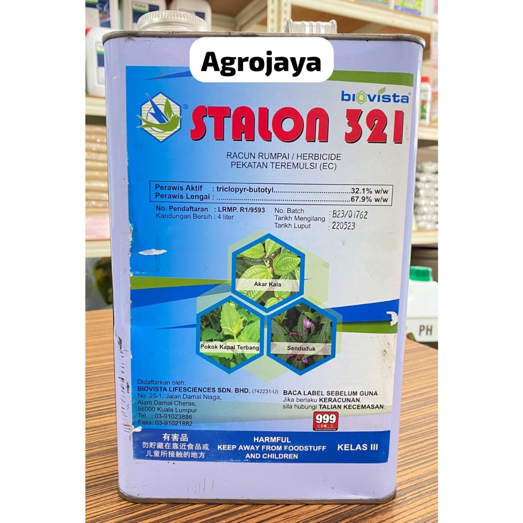Tree Killer Stalon 321 4L Triclopyr-butotyl 32.1% Racun Mati Pokok ...
