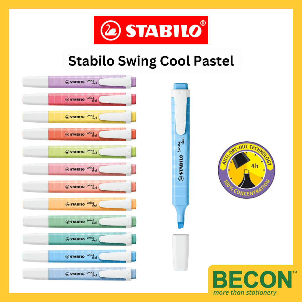 Stabilo Tekstmarkeerstift Swing Cool
