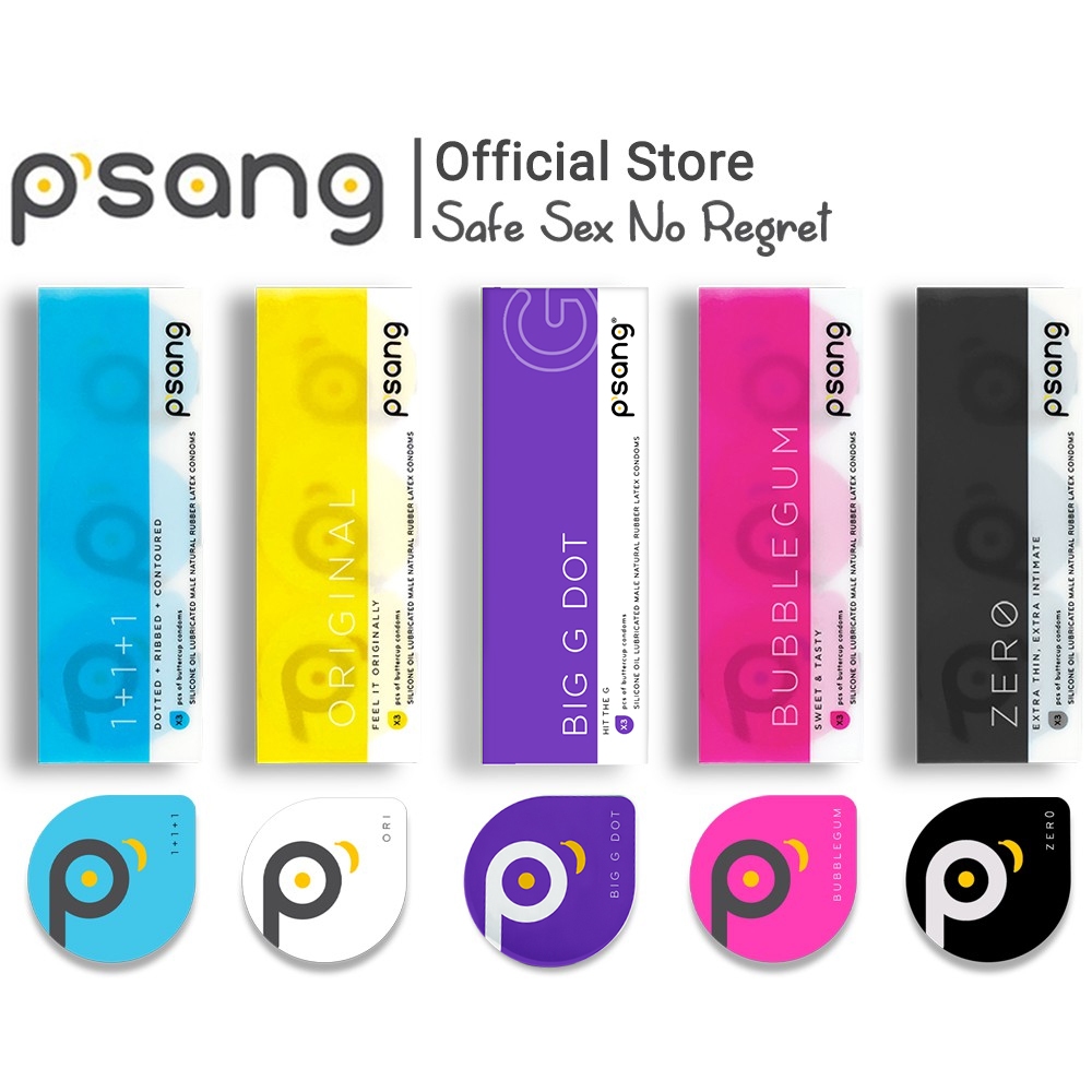 Super Party Pack P'Sang Buttercup Condoms (15 Pcs) psang 避孕套 安全套 ...
