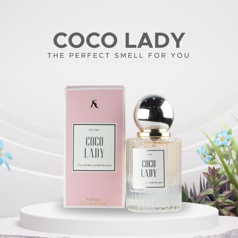 DHERBS LUX PERFUME COCO LADY BY ALIFF SYUKRI TERLAJAK LARIS | Shopee ...