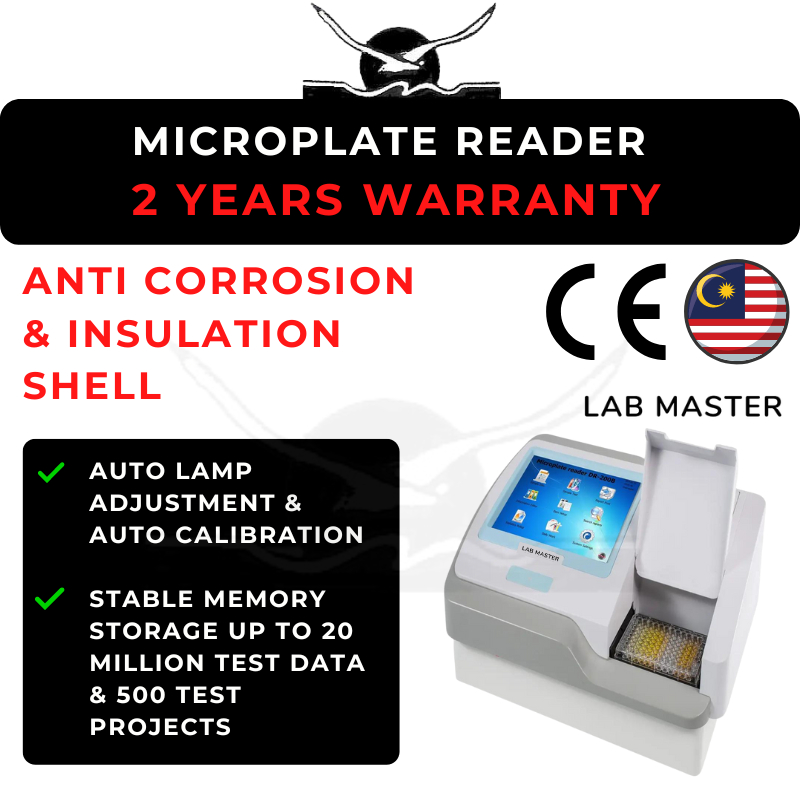 LAB MASTER/MALAYSIA Microplate Reader 48/96 Wells with BUILTIN PRINTER