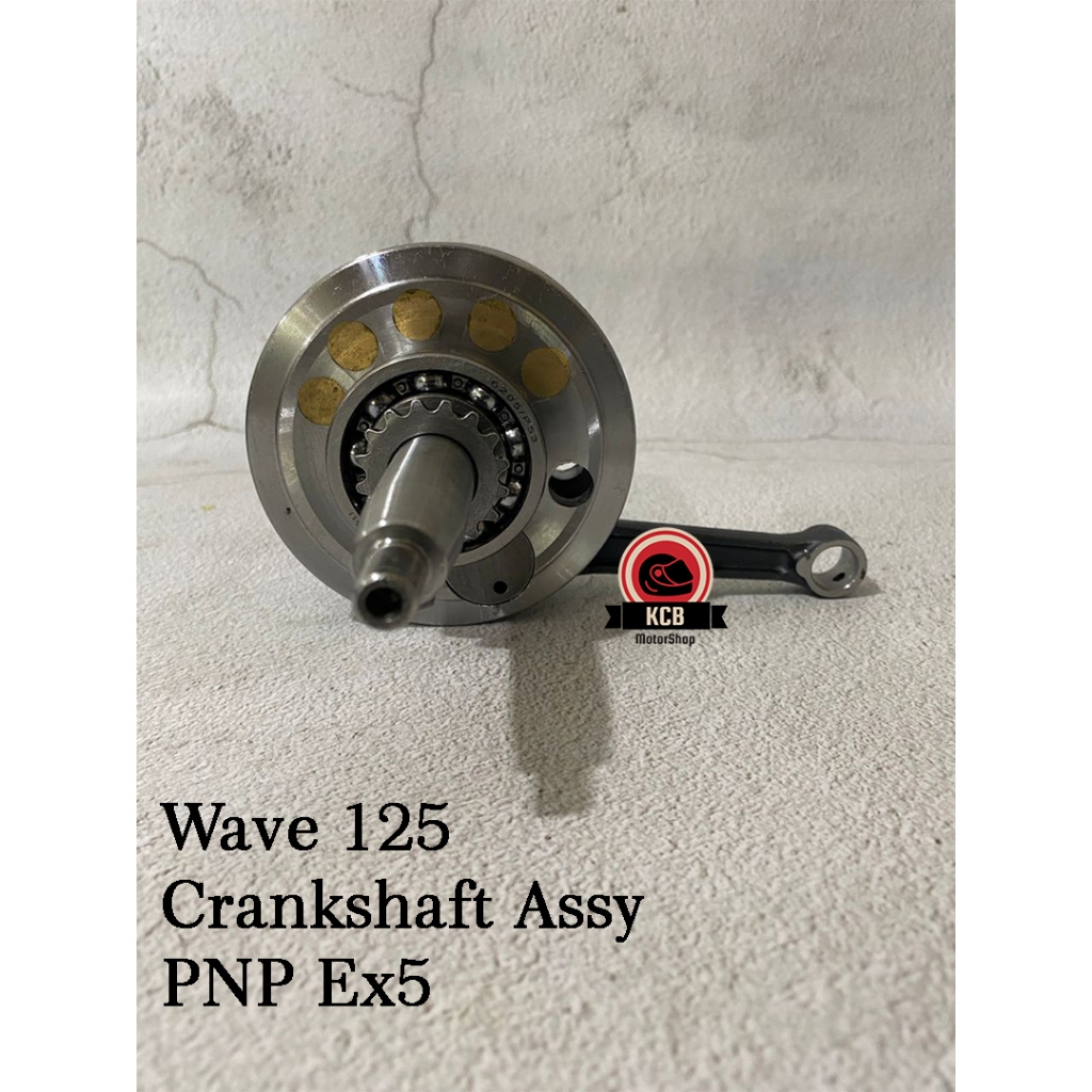 Crankshaft Wave 125 5g pnp Ex5 Jet 2mm 3mm 4mm Rod Class 1 Rod Dream Wave125 T 5G Wave 125 pnp Ex5 Modified Automotive Shopee Malaysia