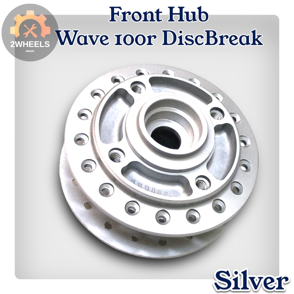 FRONT HUB HONDA WAVE125/WAVE100R DISC BRAKE (SILVER) | Shopee Malaysia