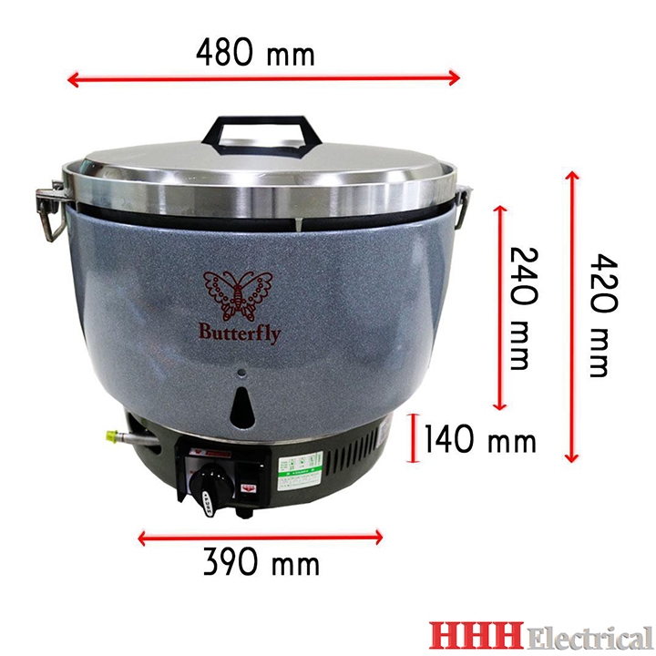 Butterfly gas rice cooker hotsell