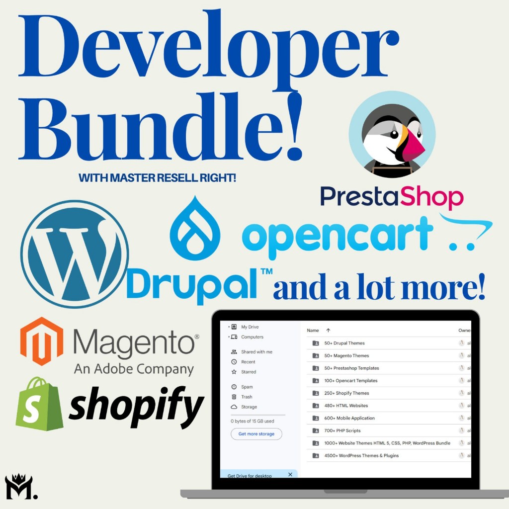 Ultimate Developer Bundle 2.0 CSS | HTML | WEBDEV | Codes Drupal WordPress  Themes Plugins Shopify Themes PHP Scripts | Shopee Malaysia