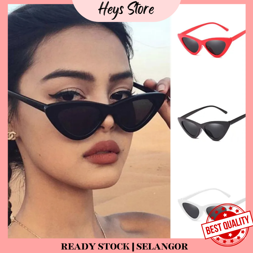 Heys Triangle Sunglasses Korean Style Spek Cermin Mata Kaca Mata Hitam ...