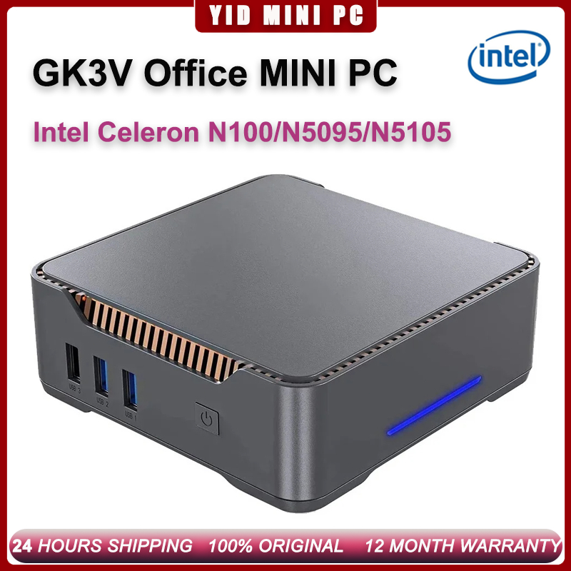 GK3V N100 J4125 AK3V J3455 Windows 10 Mini PC 8GB 16GB 128GB 256GB ...