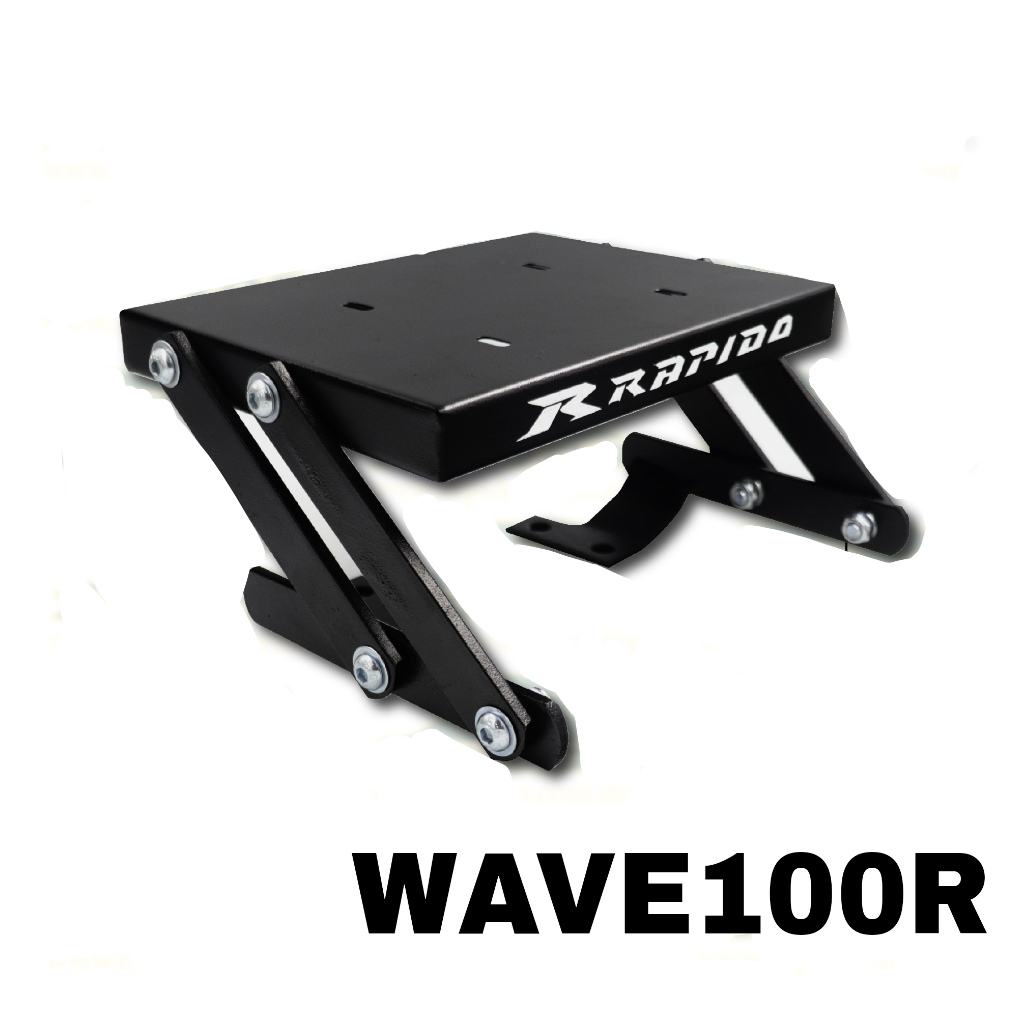 MONORACK ADJUSTABLE REAR RACK RAPIDO MONORACK HONDA WAVE 100R WAVE100R ...