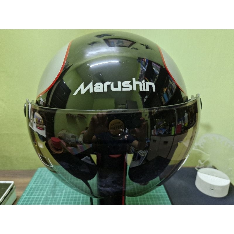 Helmet best sale marushin half