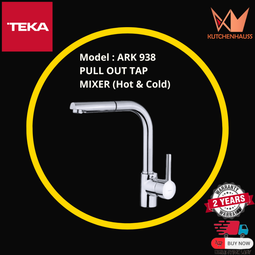 TEKA ARK Pull Out Kitchen Mixer Tap (ARK 938) Pili untuk Dapur