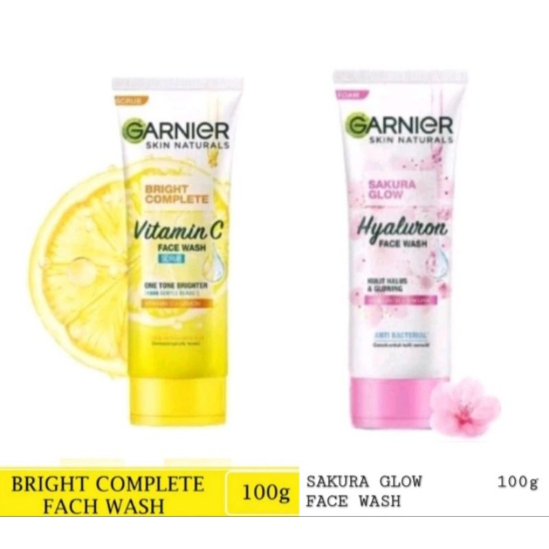 Garnier Skin Naturals Bright Complete Face Wash, 100g_