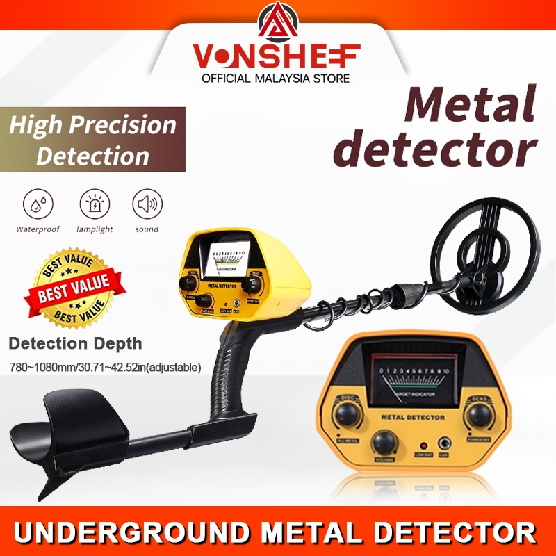 Underground Metal Detector High Sensitivity Jewelry Treasure Gold ...