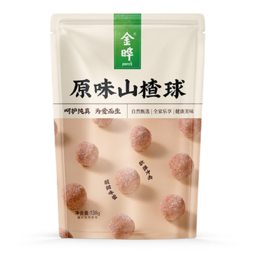 金晔原味山楂球JINYE HAWTHORN BALL ORIGINAL FLAVOR 138g 金晔原味山楂球JINYE HAWTHORN BALL ORIGINAL FLAVOR 138g