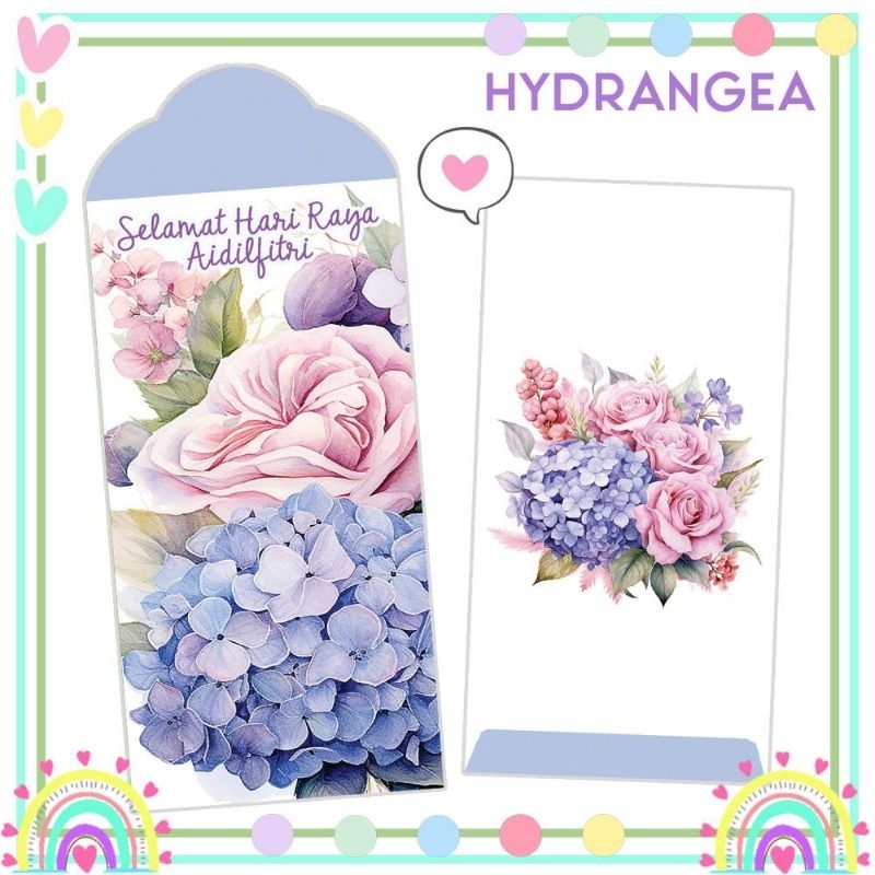 HP Sampul Raya Bunga Pastel 1pek/5pcs Sampul Duit Raya Money Envelope ...