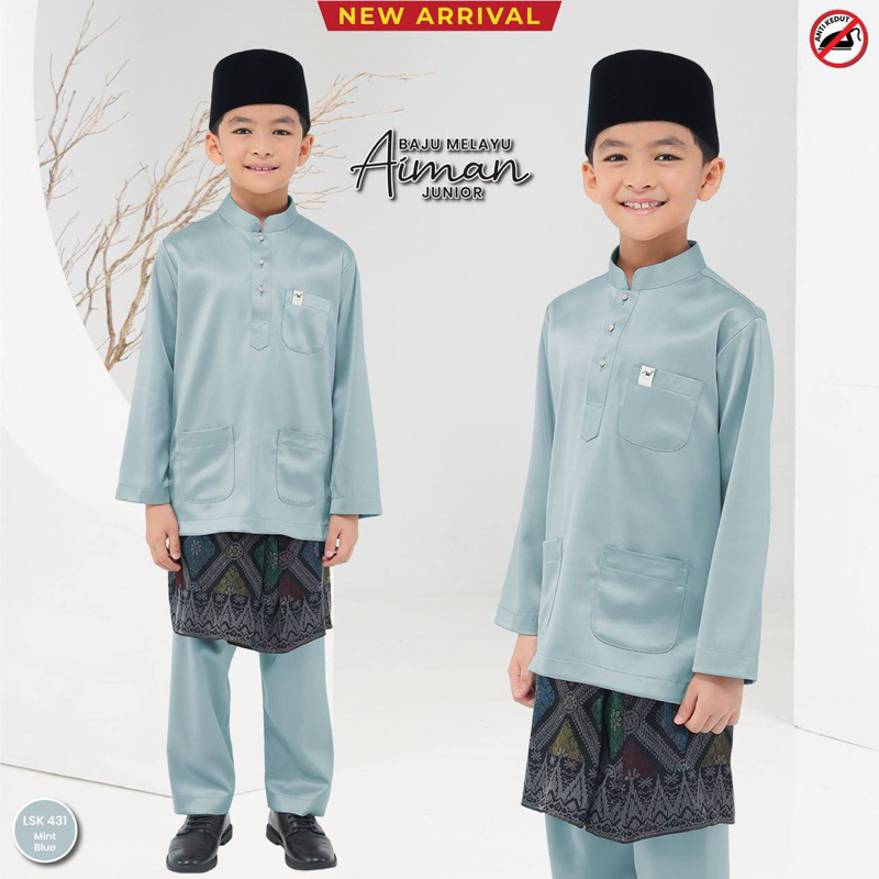 [SetFamilyRaya]-Baju Melayu Budak Baju Melayu Aiman Limited Edition ...