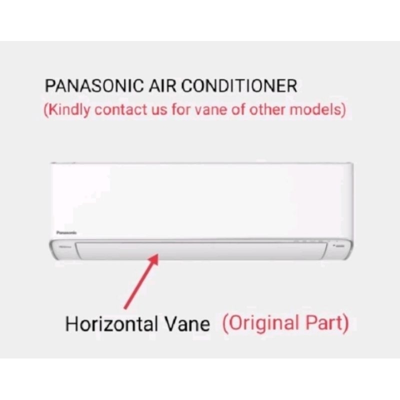 Horizontal Vane Complete for Panasonic Air Conditioner | Shopee Malaysia