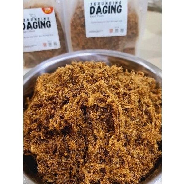 Dibarica.co Serunding Daging Asli Kampung Laut Beef Floss Warisan