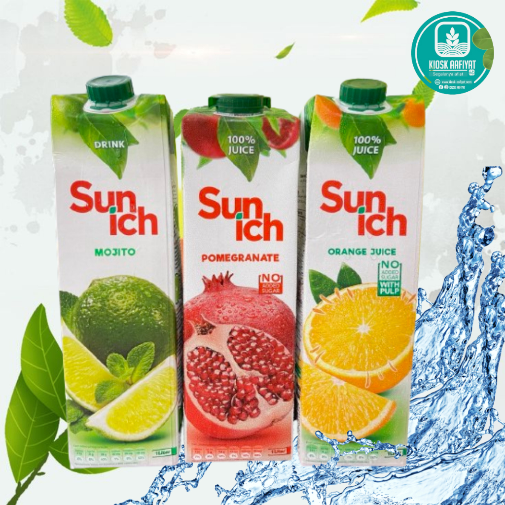 JUS ASLI 100% RASA BUAHAN YANG SEBENAR / 1LITER | Shopee Malaysia
