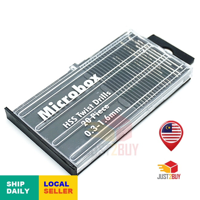 Set 20 Micro Punte Per Trapano HSS 0.3-1.6 Mm - Per Modellismo - Foto 10