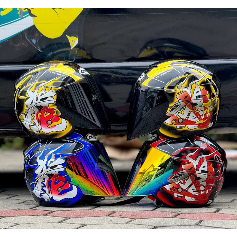 Custom Painted Arai Helmet Designs SEMI CUSTOM HELMET PAINT ARAI