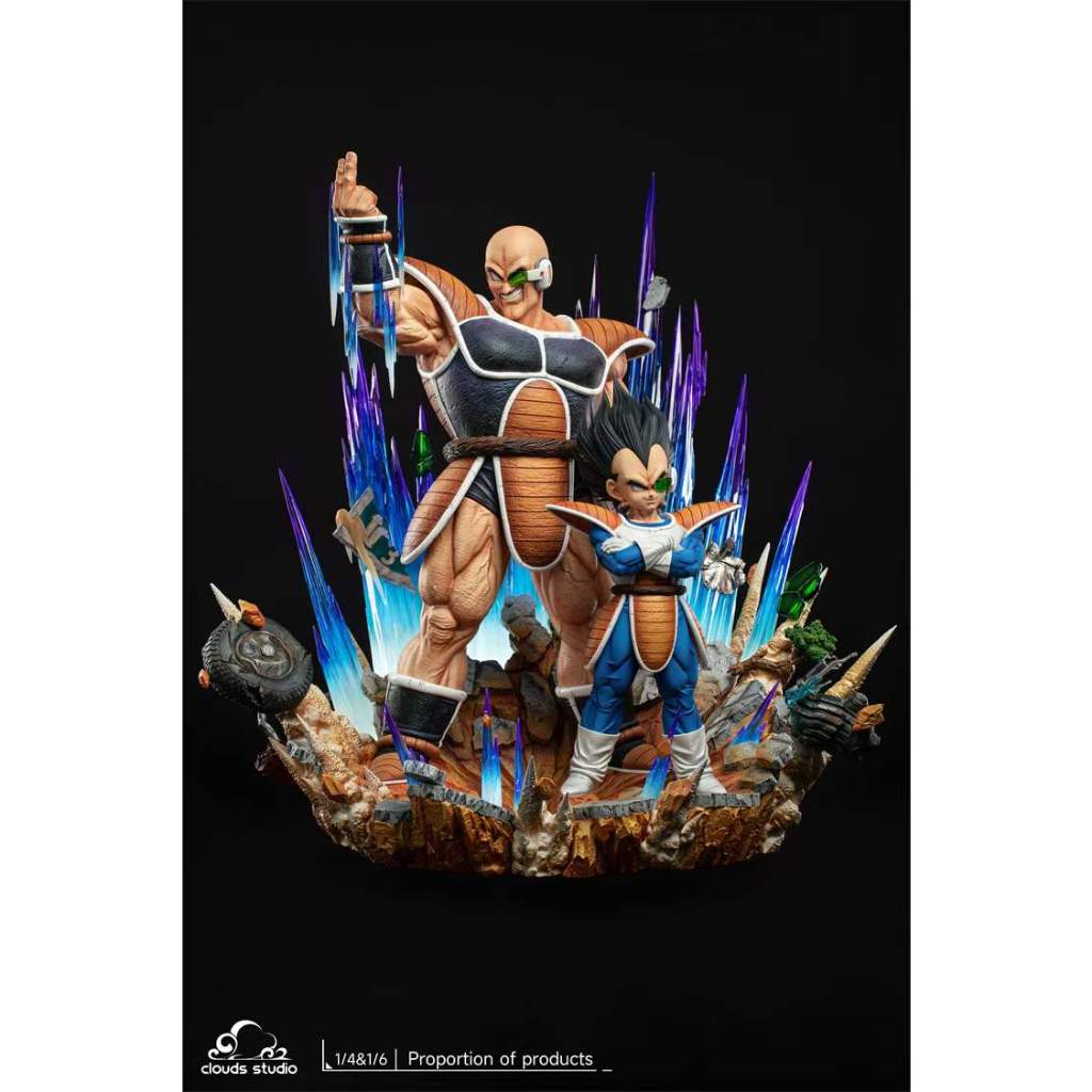 Clouds Studio - Nappa & Vegeta Dragon Ball Resin Statue GK Anime Figure ...