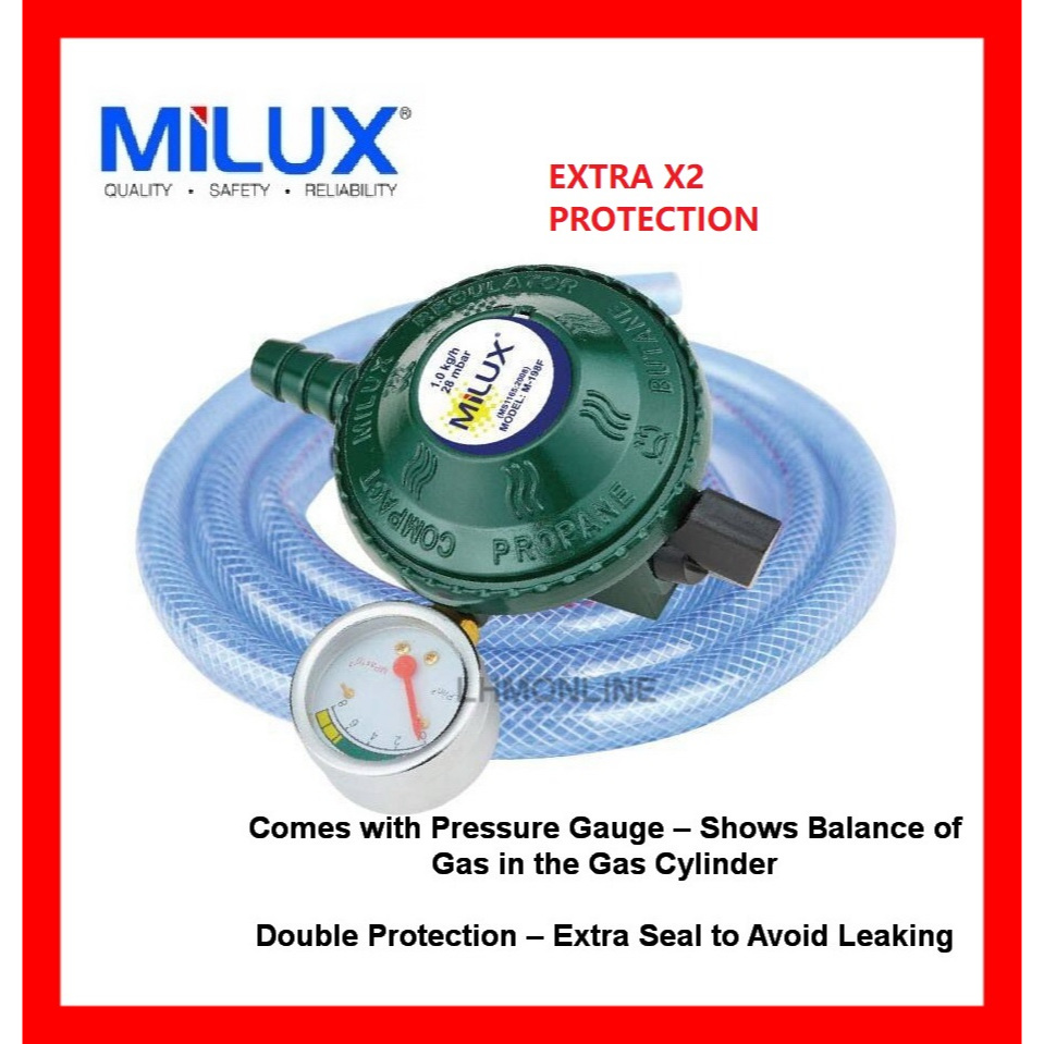 MILUX REGULATOR AND HOSE 2X EXTRA PROTECTION / NORMAL SET | Shopee Malaysia