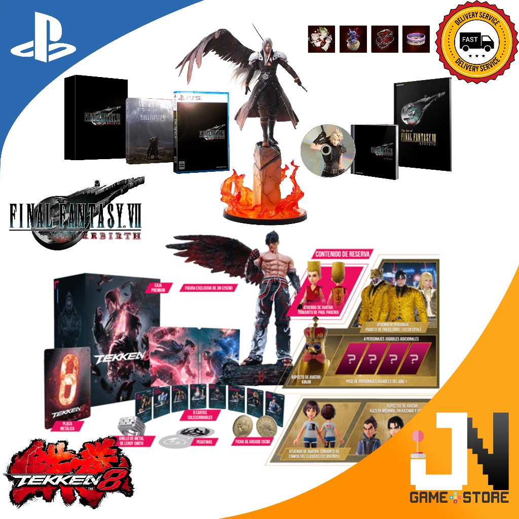 Tekken 8 Premium Collector's Edition PS5 - Versione USA - Nuovo Sigillato - Spedizione Gratuita