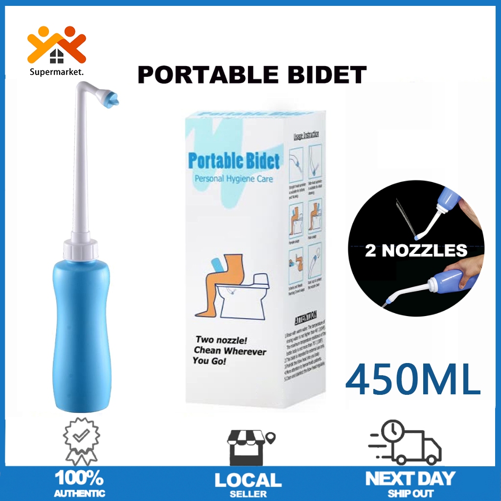 Travel 450ml Portable Bidet Spray Personal Hygiene Handheld Bidet Spray