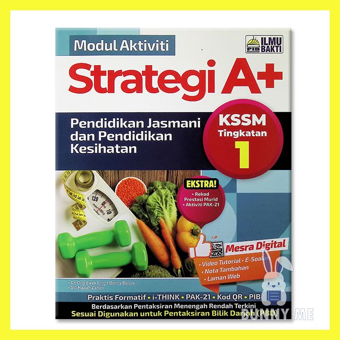 Bunny Buku Sekolah Modul Aktiviti Strategi A Uasa Kssm Tingkatan Buku Kerja Latihan