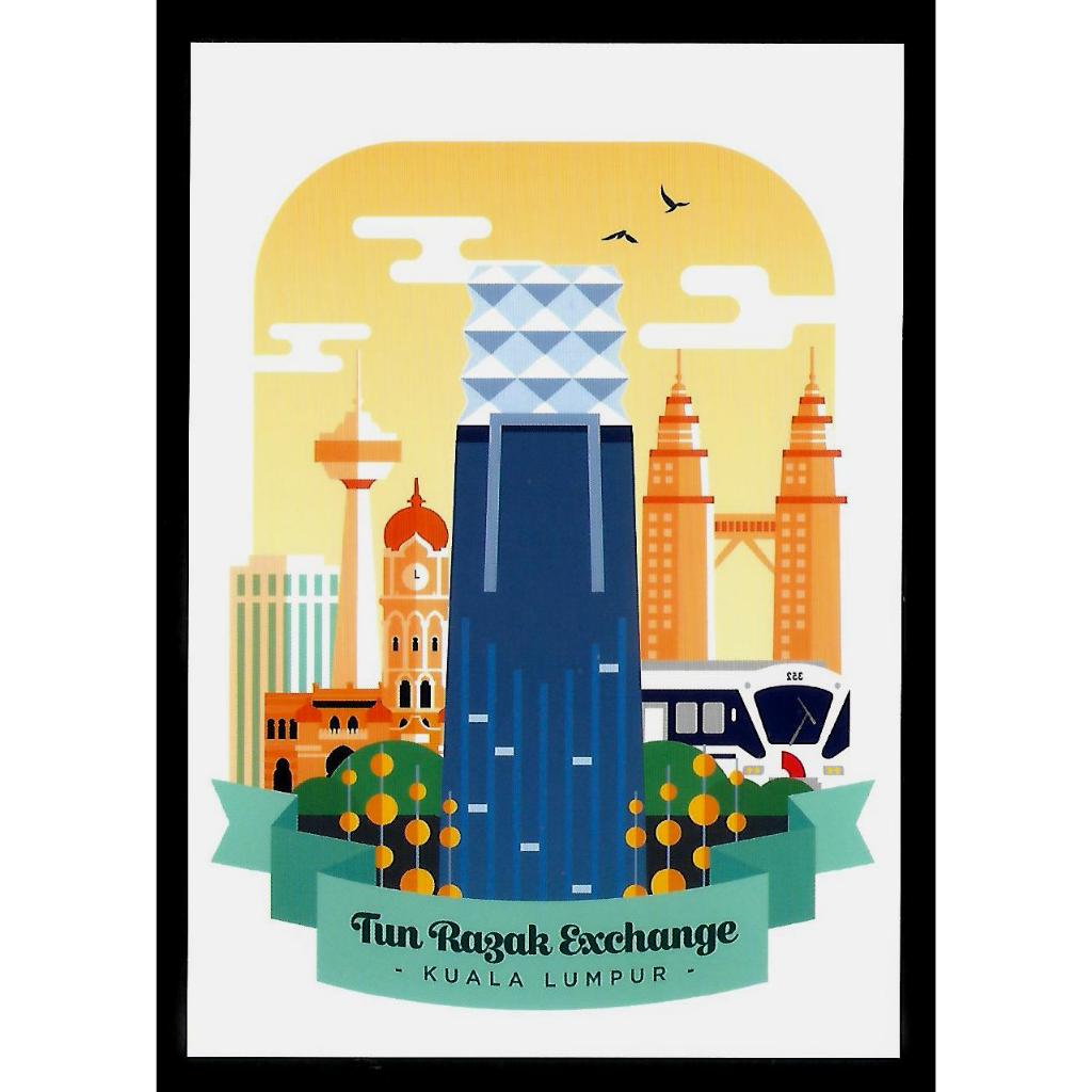 Malaysia Postcard - Loka Made Malaysia Series MSP147 : Tun Razak ...