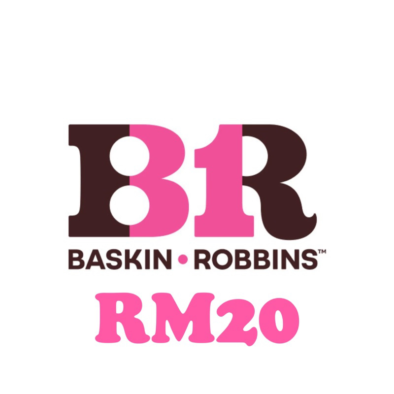 Baskin Robbins RM20 Cash voucher Shopee Malaysia