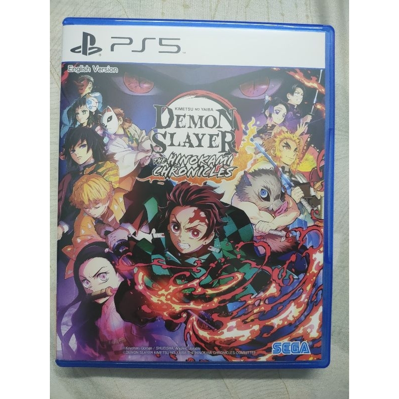 PlayStation ps5 Demon slayer used Chinese/English（R3） | Shopee Malaysia