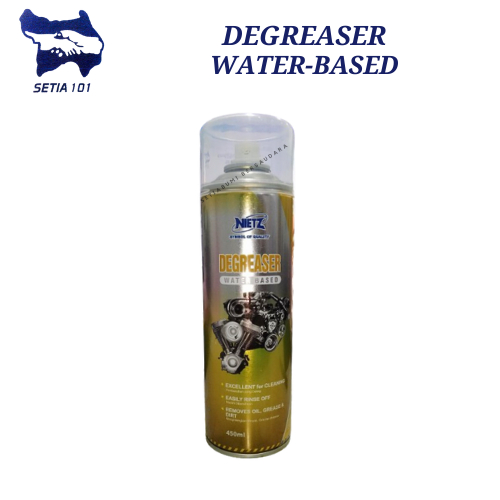 NIETZ DEGREASER WATERBASED/ MACHINE, CHAIN, STOVE, CAR ENGINE OIL