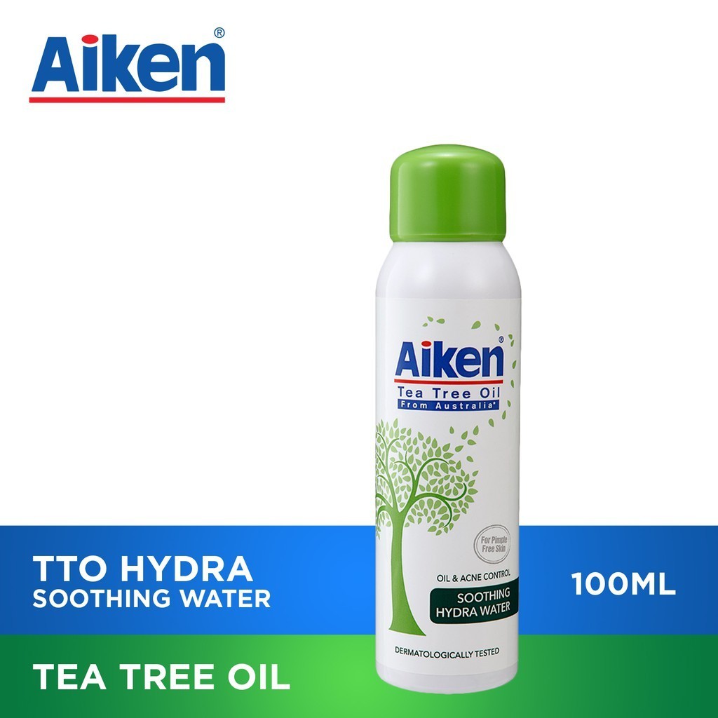 Aiken Tea Tree Oil Facial Skincare (Cleanser/Toner/Moisturizer/Pimple