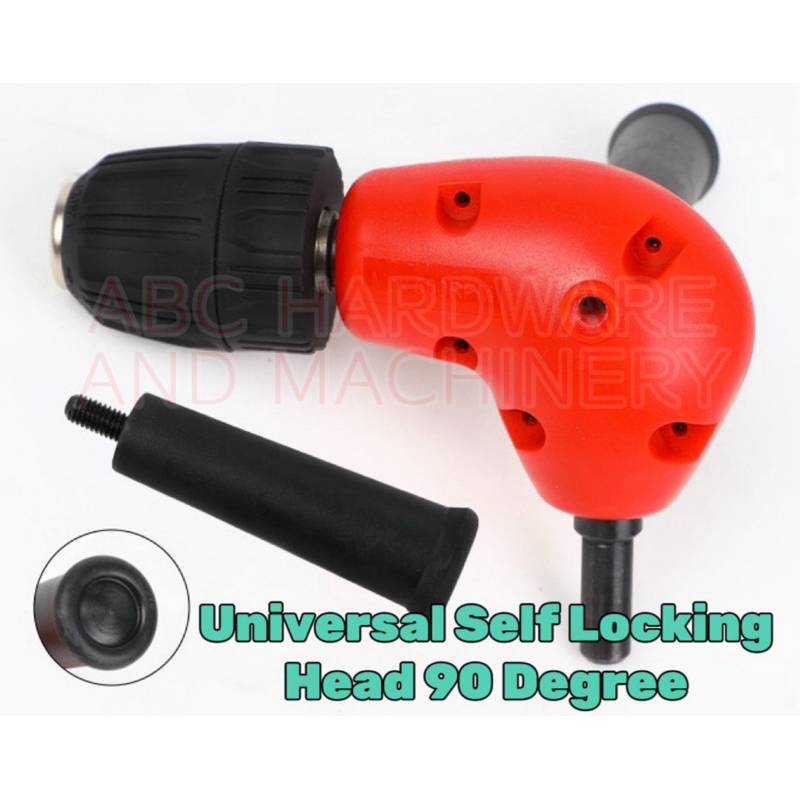 90 Degree Right Angle Drill Chuck (3 Jaw Chuck) Shopee Malaysia