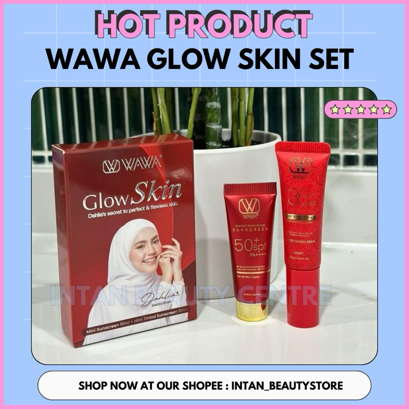 ‼️READY STOCK ️‍🔥👉 WAWA GLOW SKIN SET by WAWA COSMETICS (POSTAGE ...