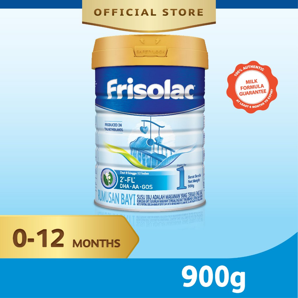 [Exp 10 Oct 2026 &/ Later] FRISOLAC Step 1 (900g) | Shopee Malaysia
