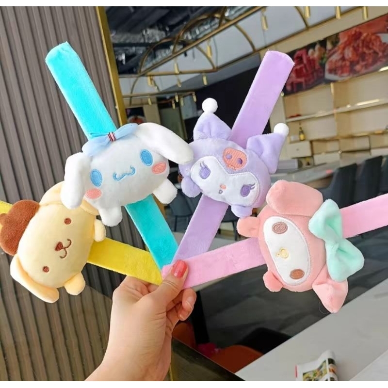 Sanrio Taptap bracelet hairband accessories kuromi melody cinamoroll pompompurin Shopee Malaysia
