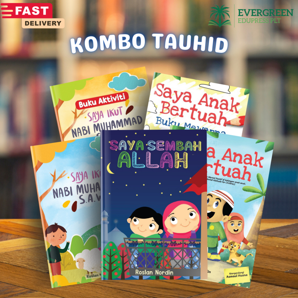 [RAYA SALE] Kombo Tauhid (5 in 1) | Siri Tauhid Buku Cerita Aktiviti ...