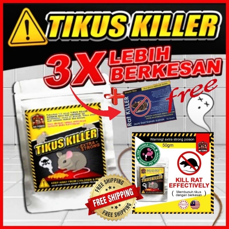 Racun Tikus Rat rtv Killer Poison Cara Penyelesaian Tikus Poison ...