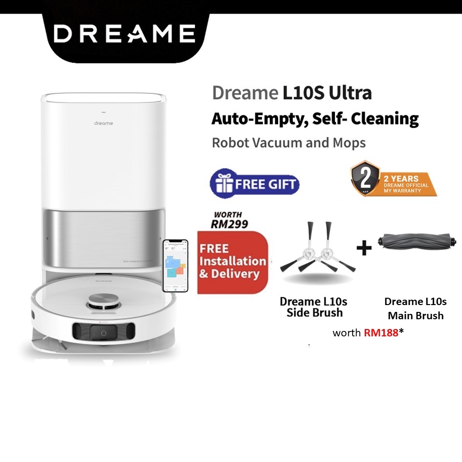 Sunway eMall, Your Favourite Mall is now online, Dreame L10S Ultra SE  Robot Vacuum Sunway eMall, Your Favourite Mall is now online
