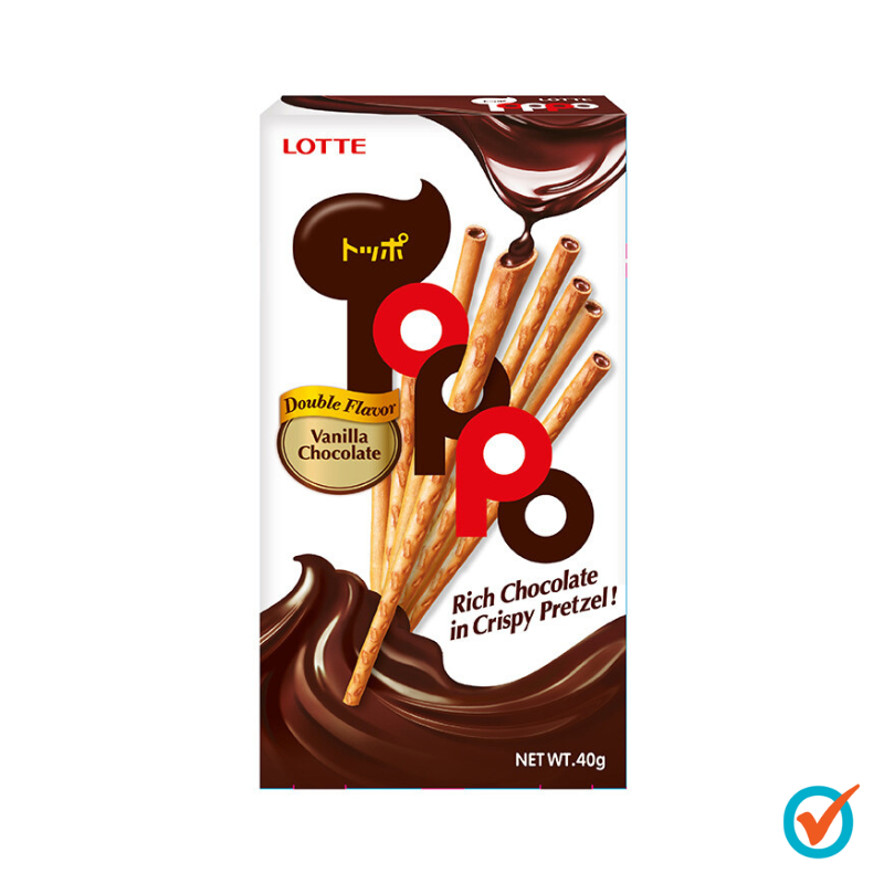 Toppo Vanilla Chocolate Regular Pack 40gm | Shopee Malaysia
