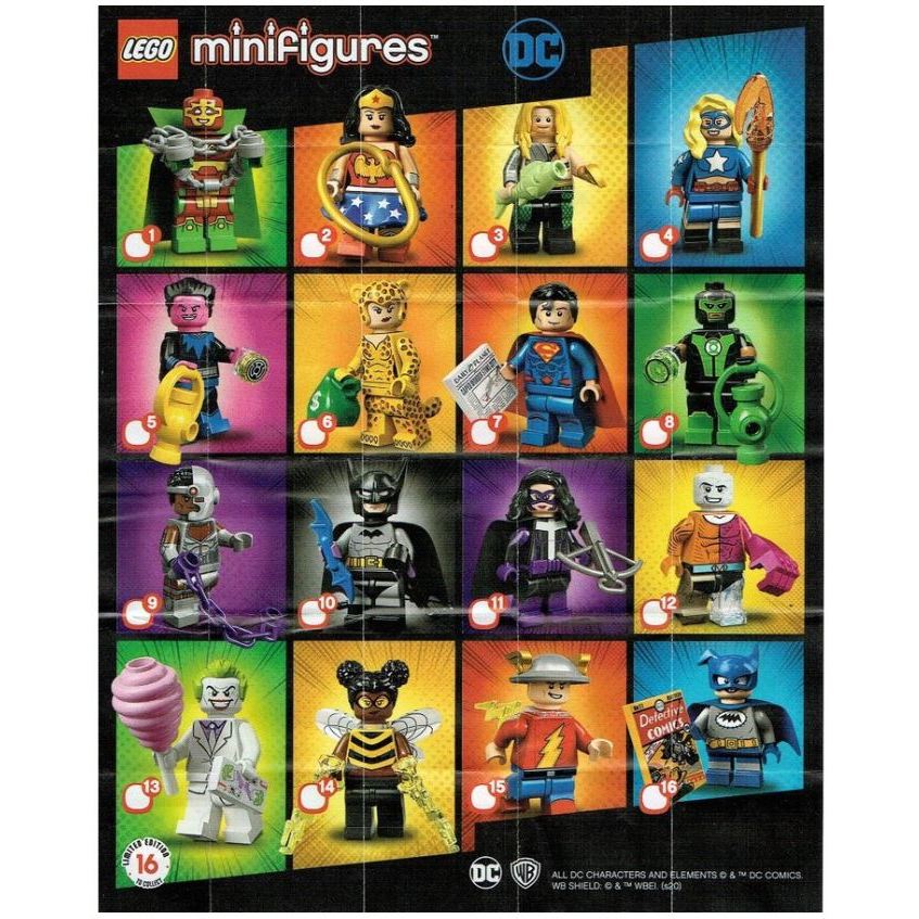 LEGO 71026 Dc Minifigures (Separately) Shopee Malaysia
