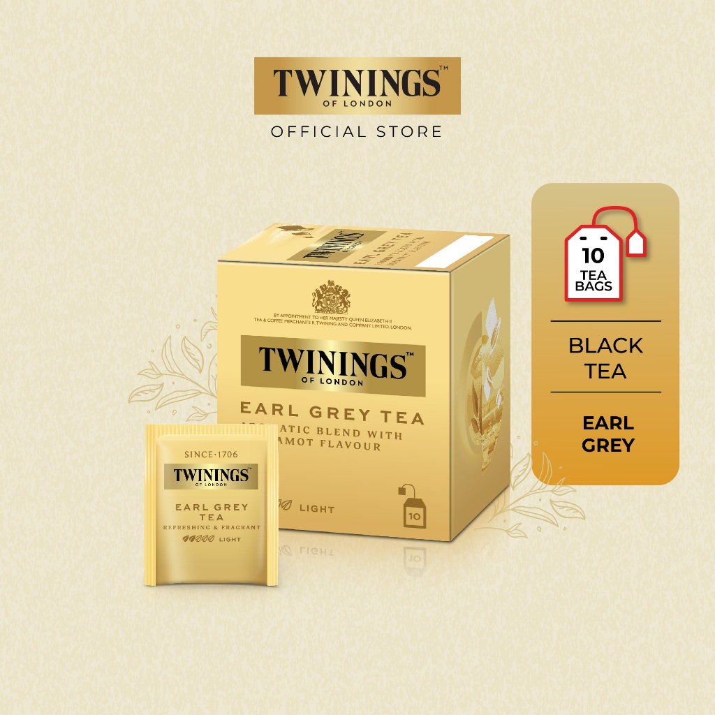 TWININGS EARL GREY TEA 25'S/BOX 2G - Seet Office Supplies Malaysia