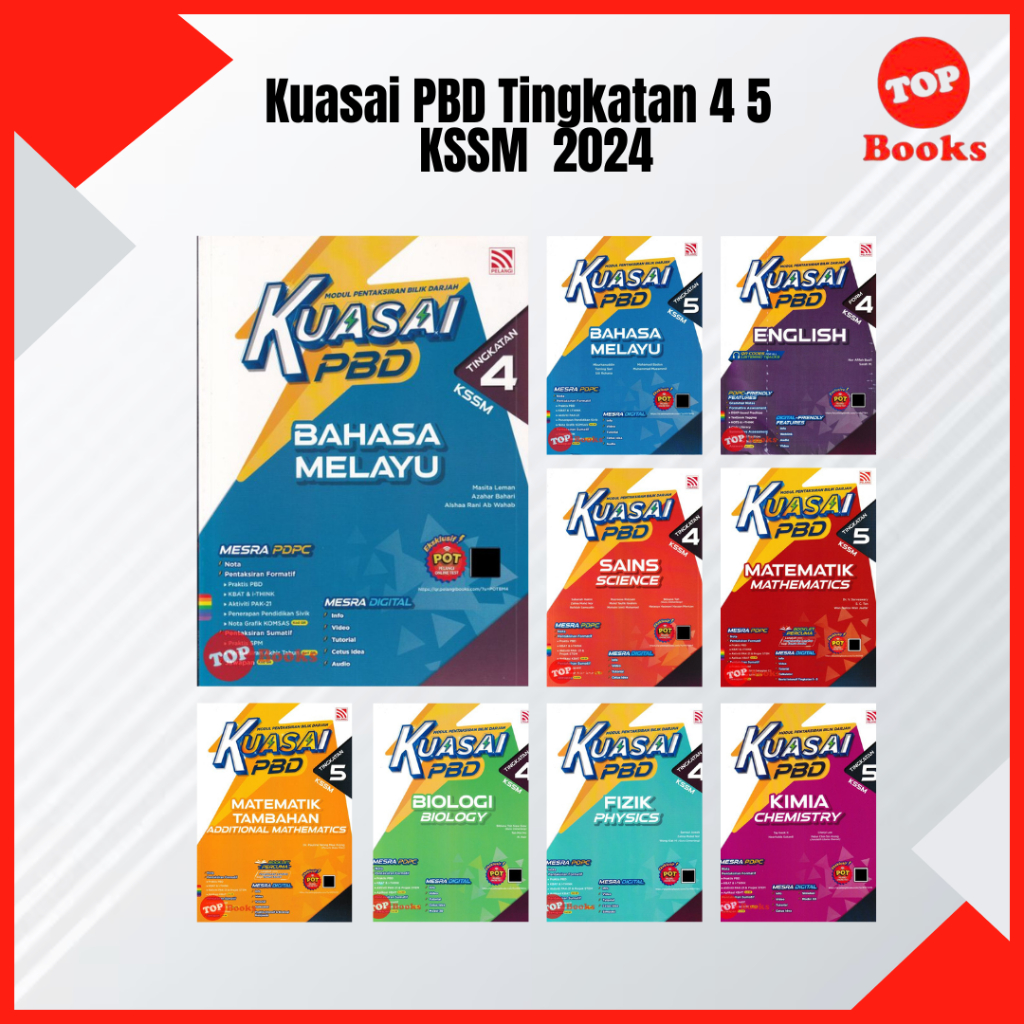 [TOPBOOKS Pelangi] Buku Latihan : Kuasai PBD Tingkatan 4 5 KSSM (2024 ...