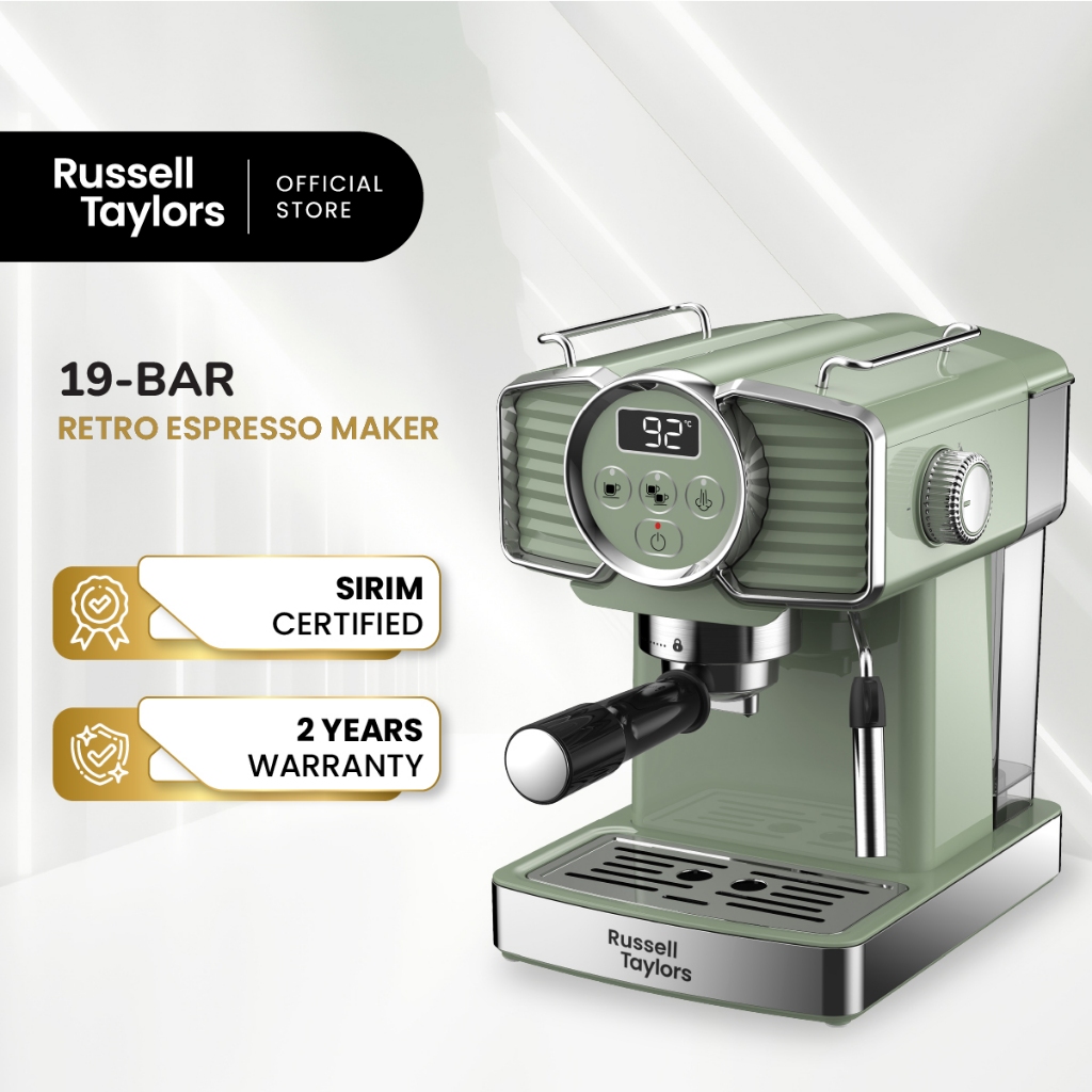 Russell Taylors Bar Espresso Coffee Machine Retro Style Coffee Maker