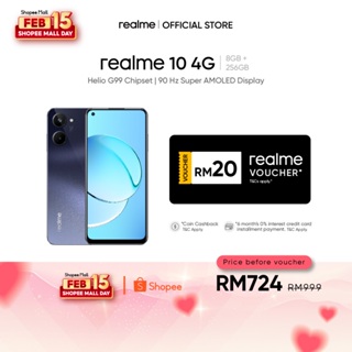 Realme 10 4G with MediaTek Helio G99, AMOLED screen launched in