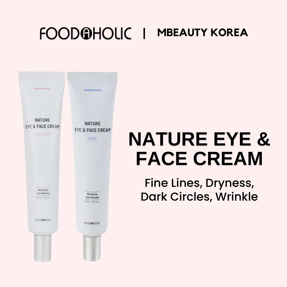 Korea Foodaholic Nature Eye And Face Collagen Cream 40ml Shopee Malaysia