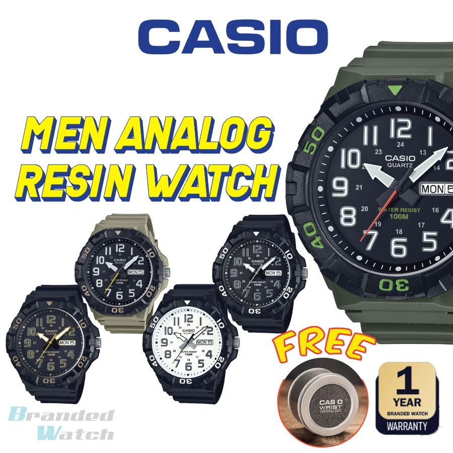 CASIO MRW 210H SERIES XL SIZE MAN ANALOG QUARTZ RESIN WATCH Shopee